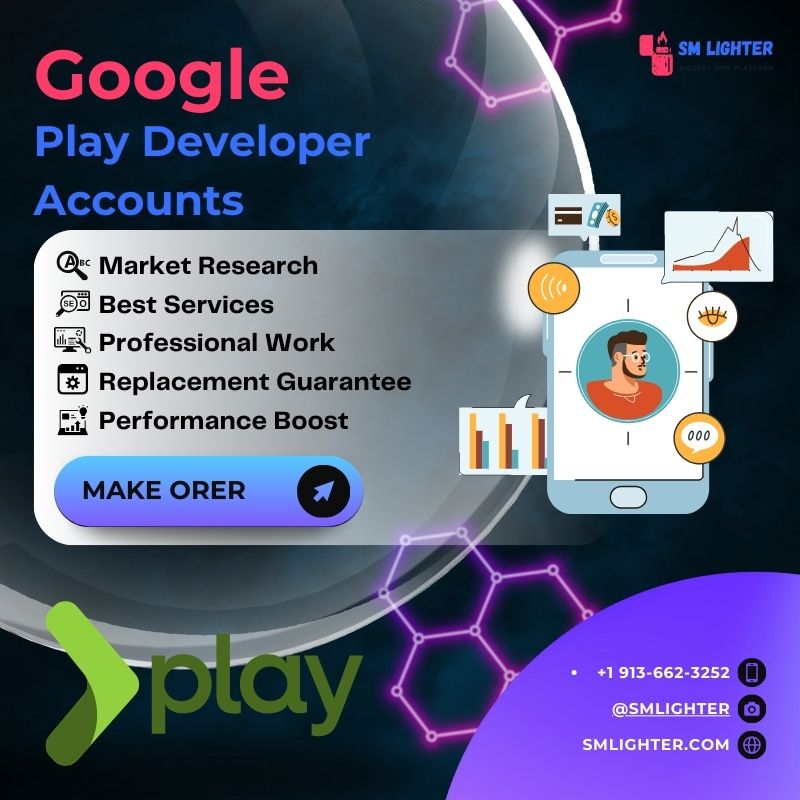 Buy Google Play Developer Accounts